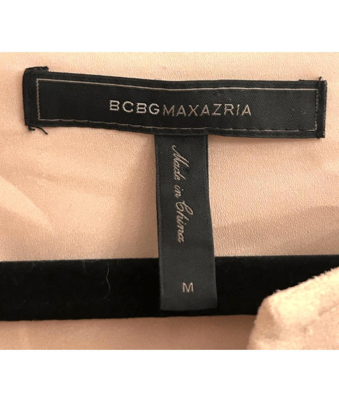 BCBG MAXAZRIA Бежевое полиэстеровое повседневное платье, фото 5