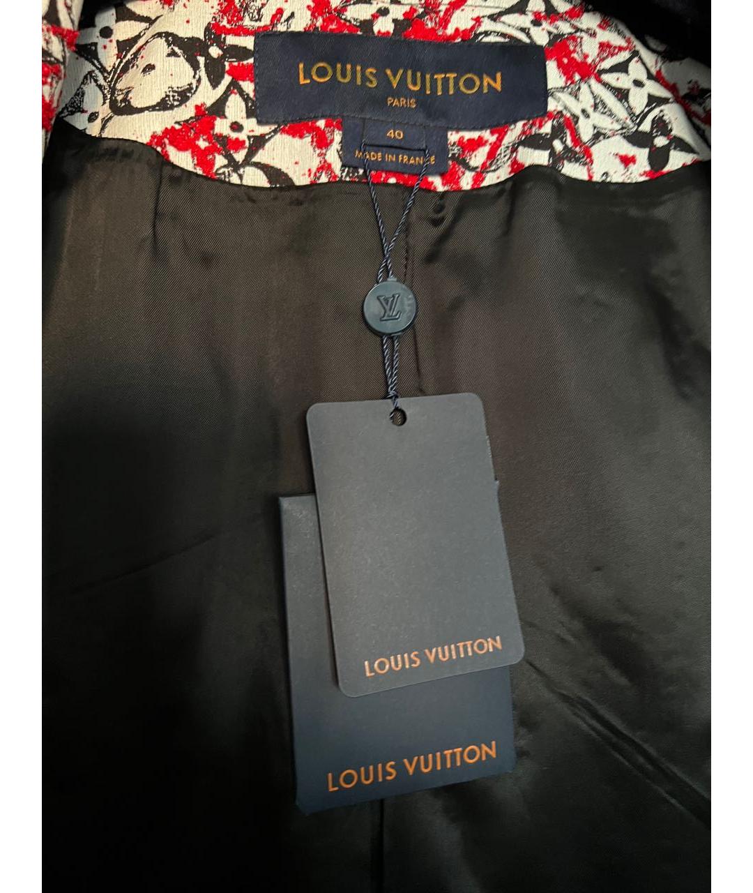 LOUIS VUITTON Мульти хлопковое пальто, фото 2
