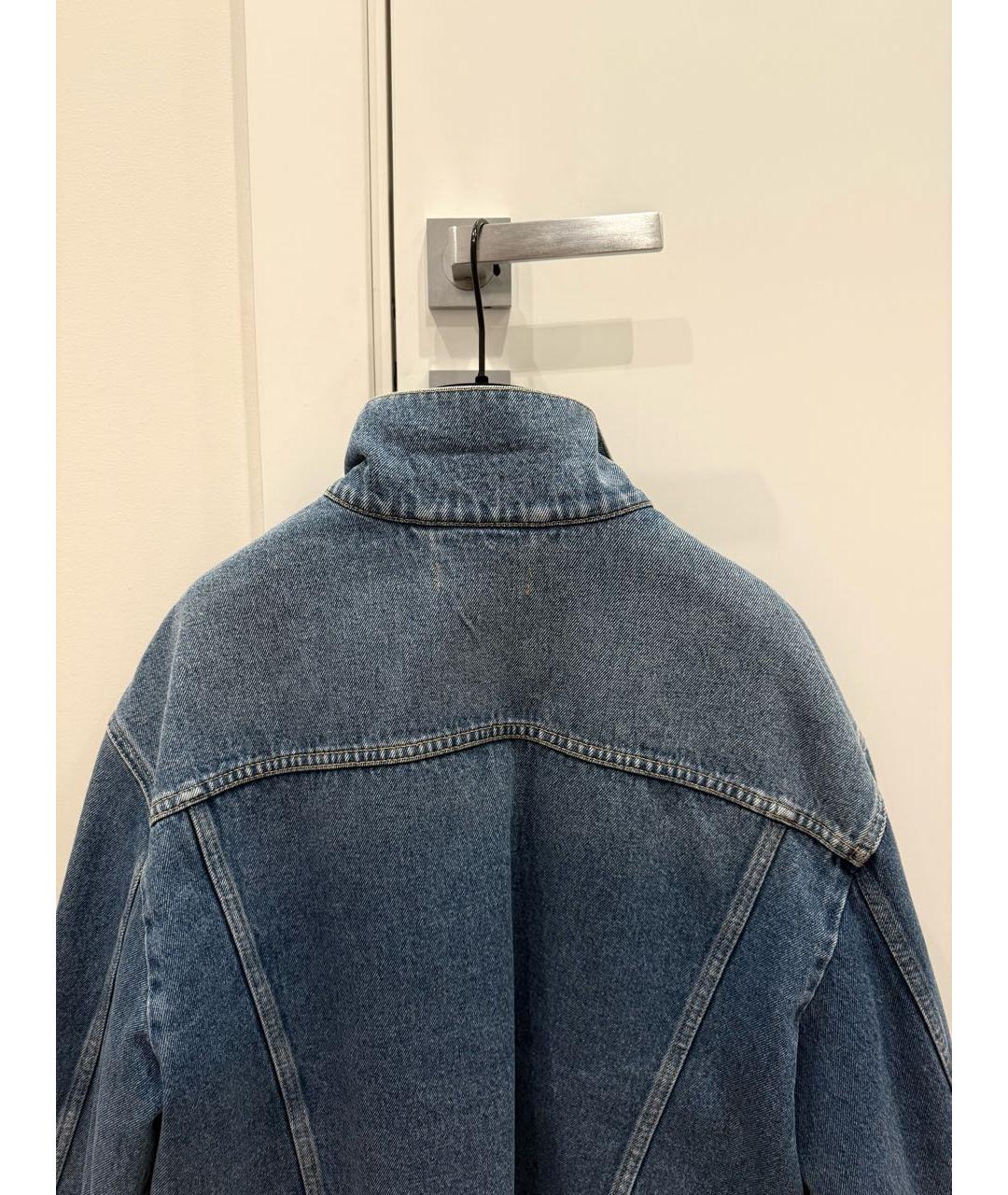 BALENCIAGA Голубая деним куртка, фото 8