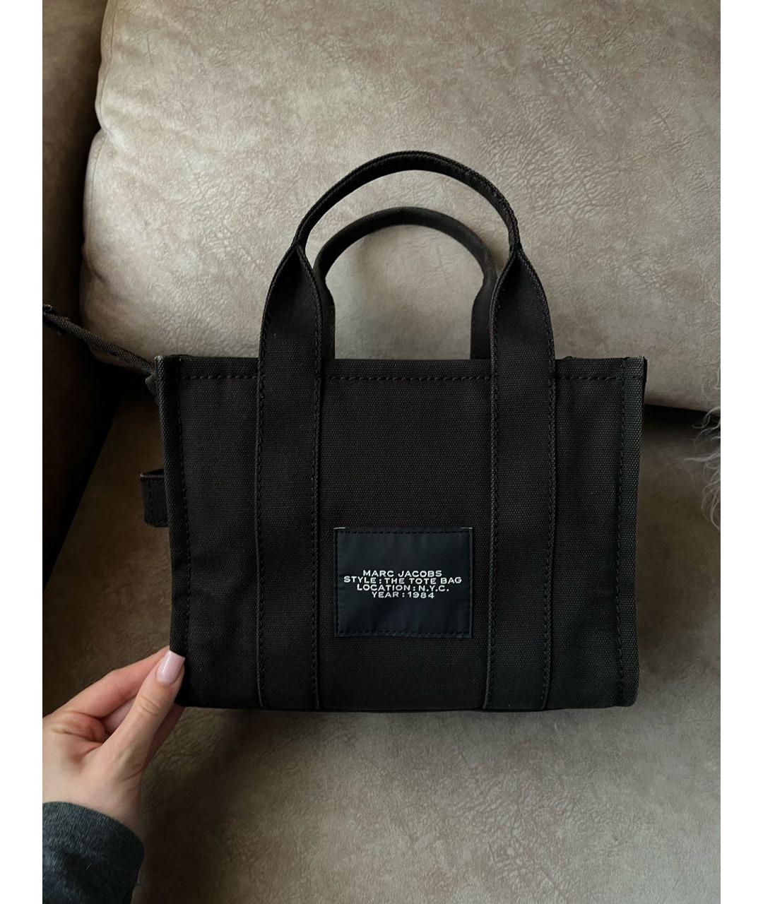 MARC JACOBS Черная сумка тоут, фото 2