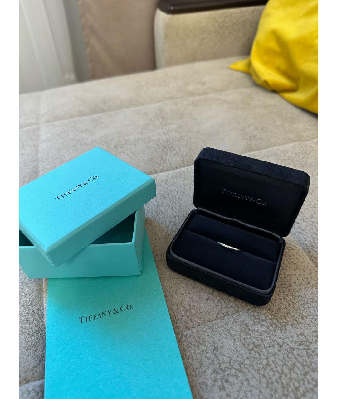 TIFFANY&CO Платиновое кольцо, фото 2