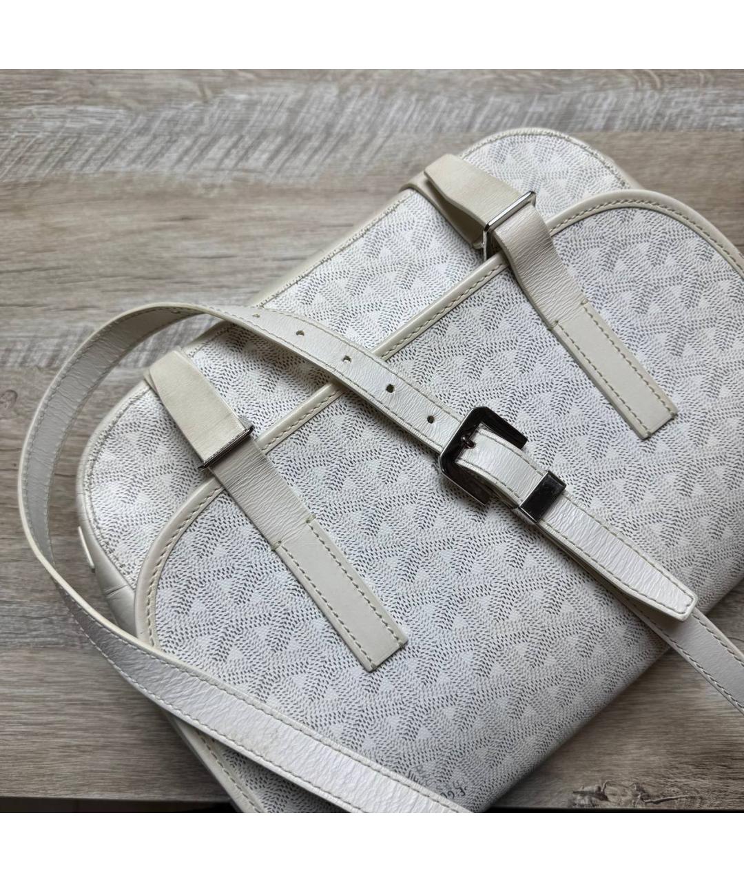 GOYARD Белая сумка на плечо, фото 8