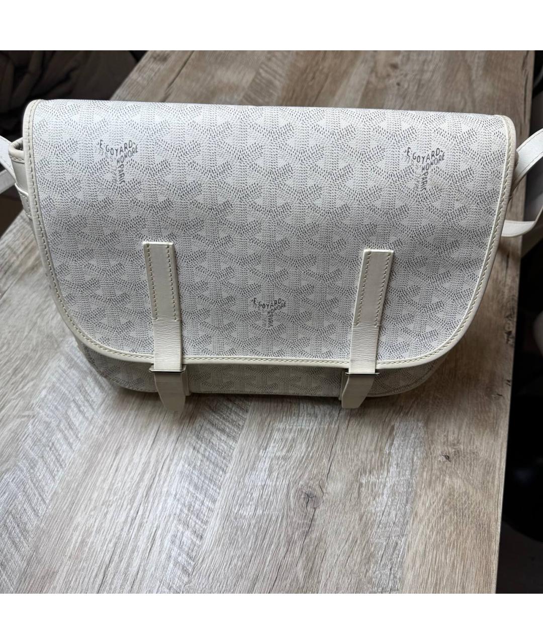 GOYARD Белая сумка на плечо, фото 2