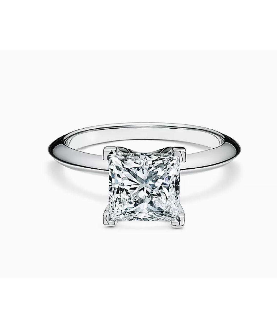 TIFFANY&CO Платиновое кольцо, фото 10