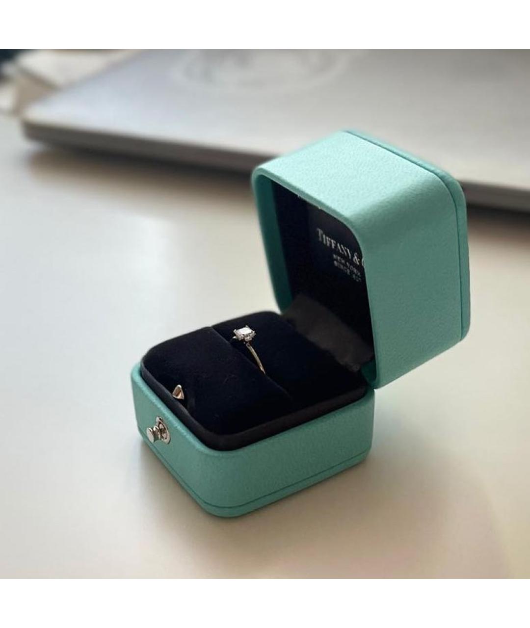 TIFFANY&CO Платиновое кольцо, фото 4