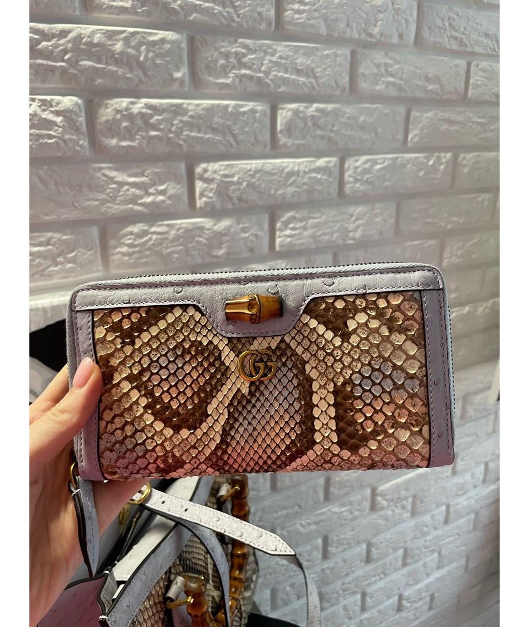 GUCCI Мульти сумка тоут из экзотической кожи, фото 8