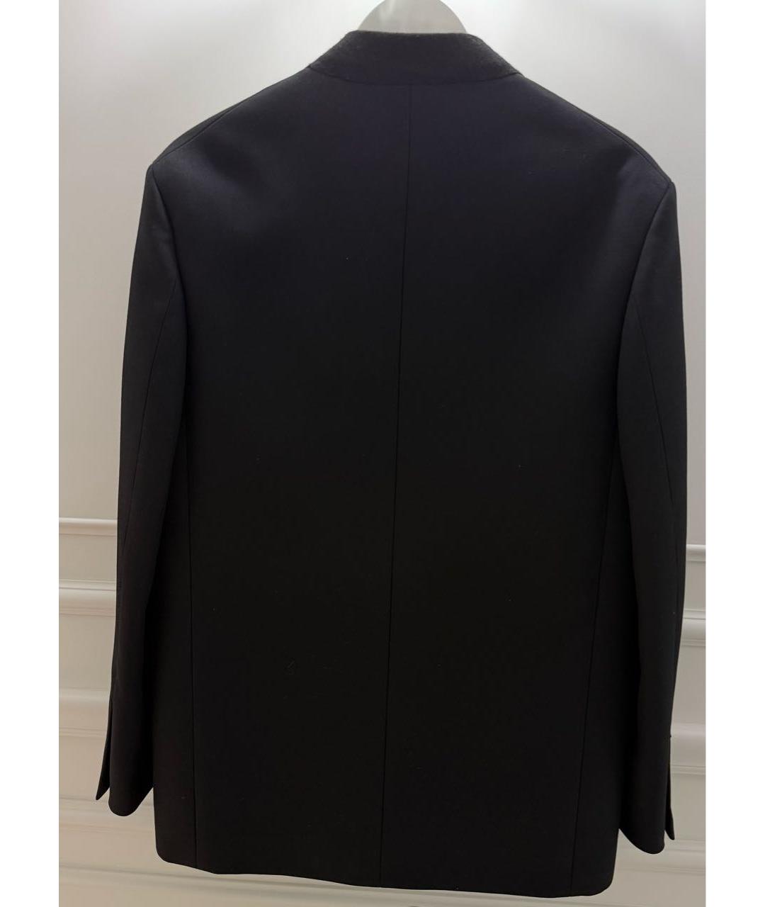 JIL SANDER Черный шерстяной жакет/пиджак, фото 2