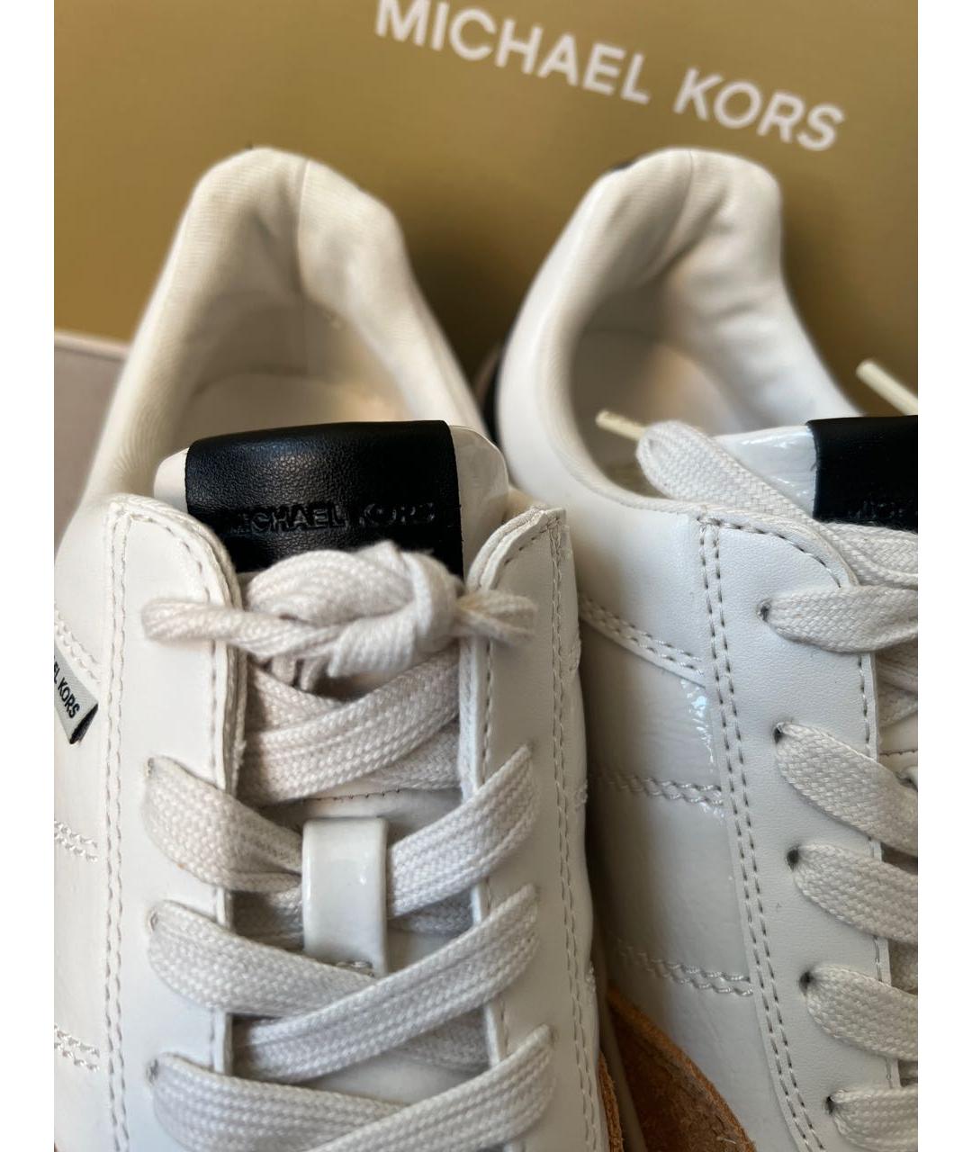 MICHAEL KORS Мульти кожаные кеды, фото 5