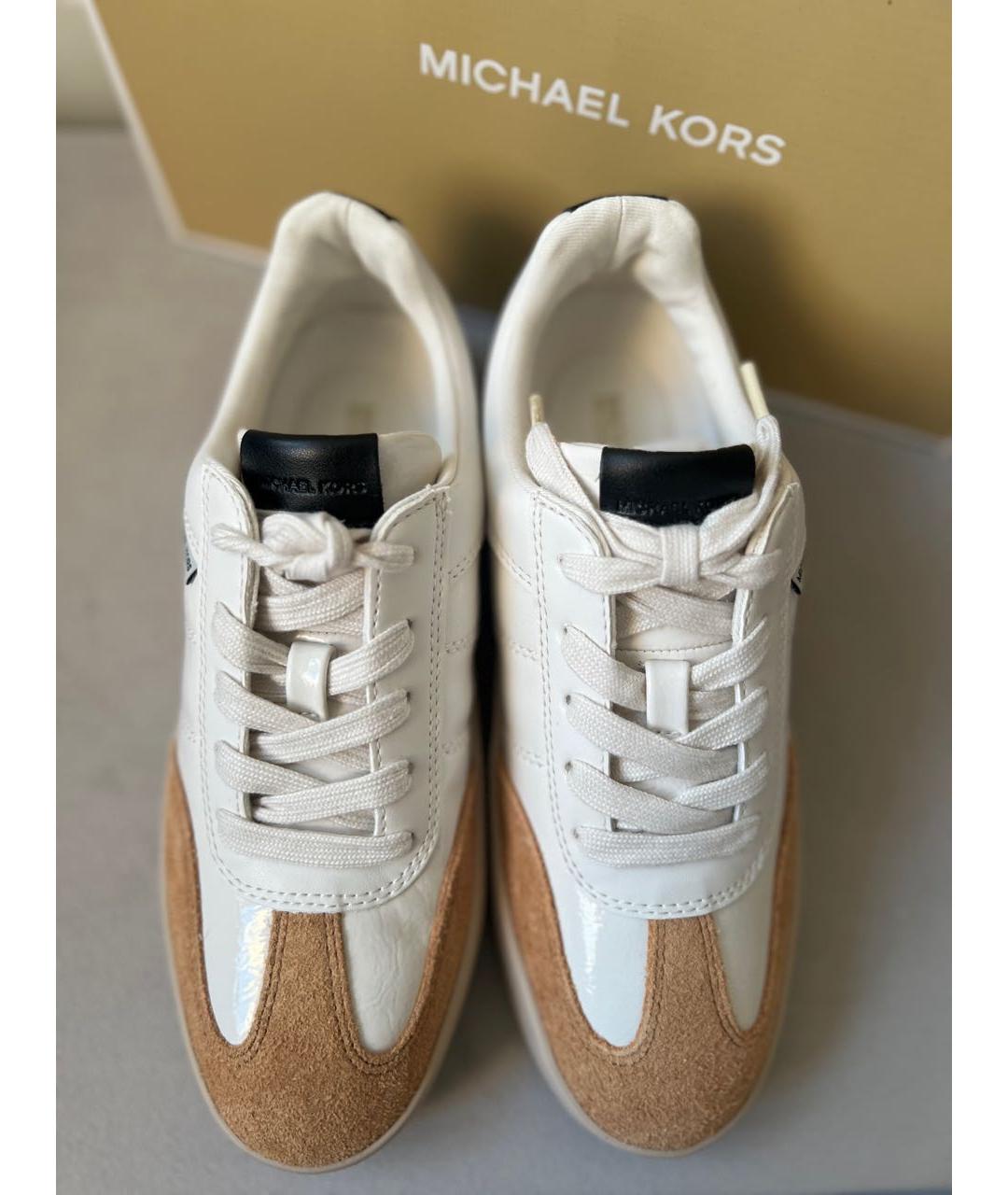 MICHAEL KORS Мульти кожаные кеды, фото 6