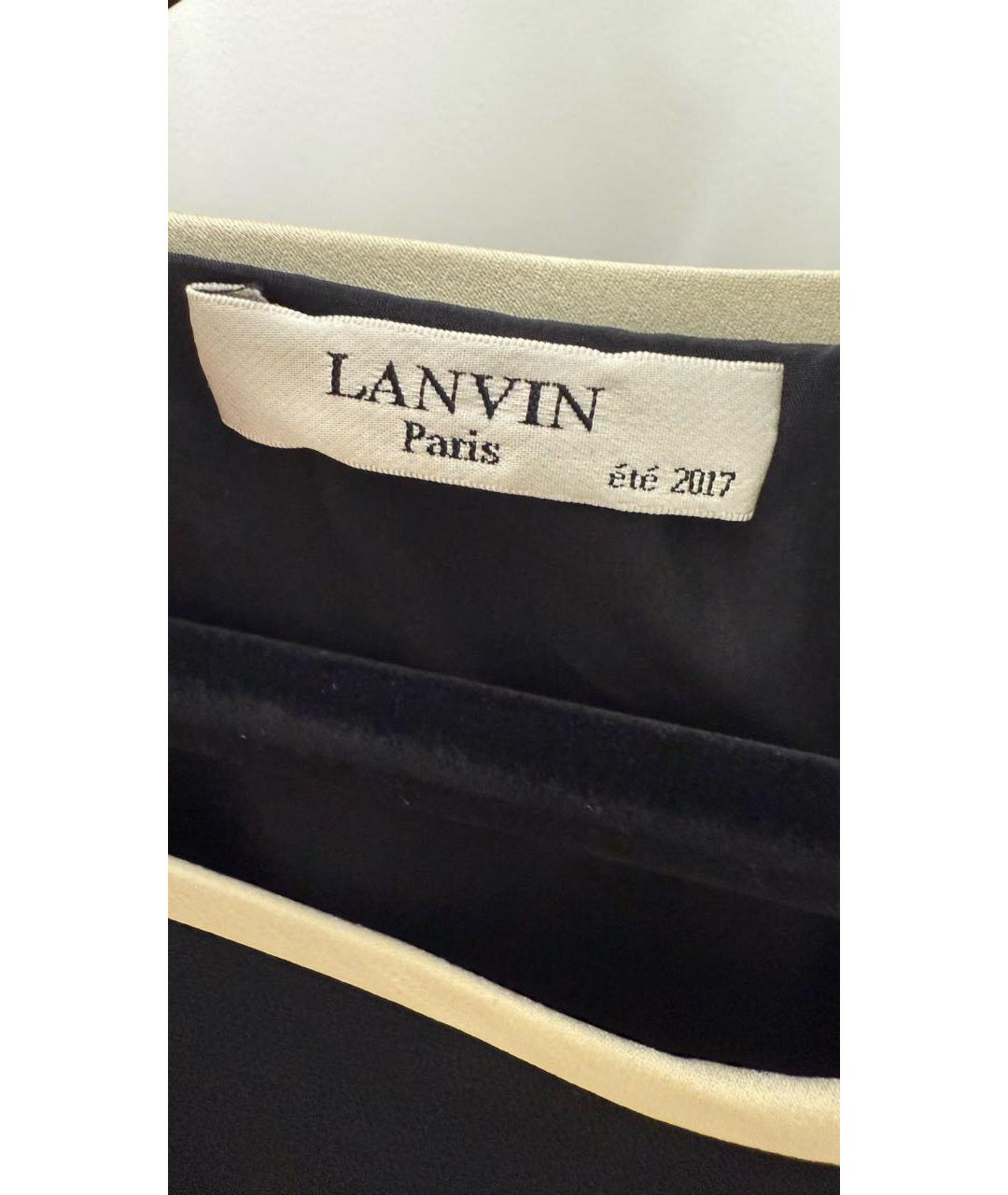 LANVIN Черное вечернее платье, фото 3