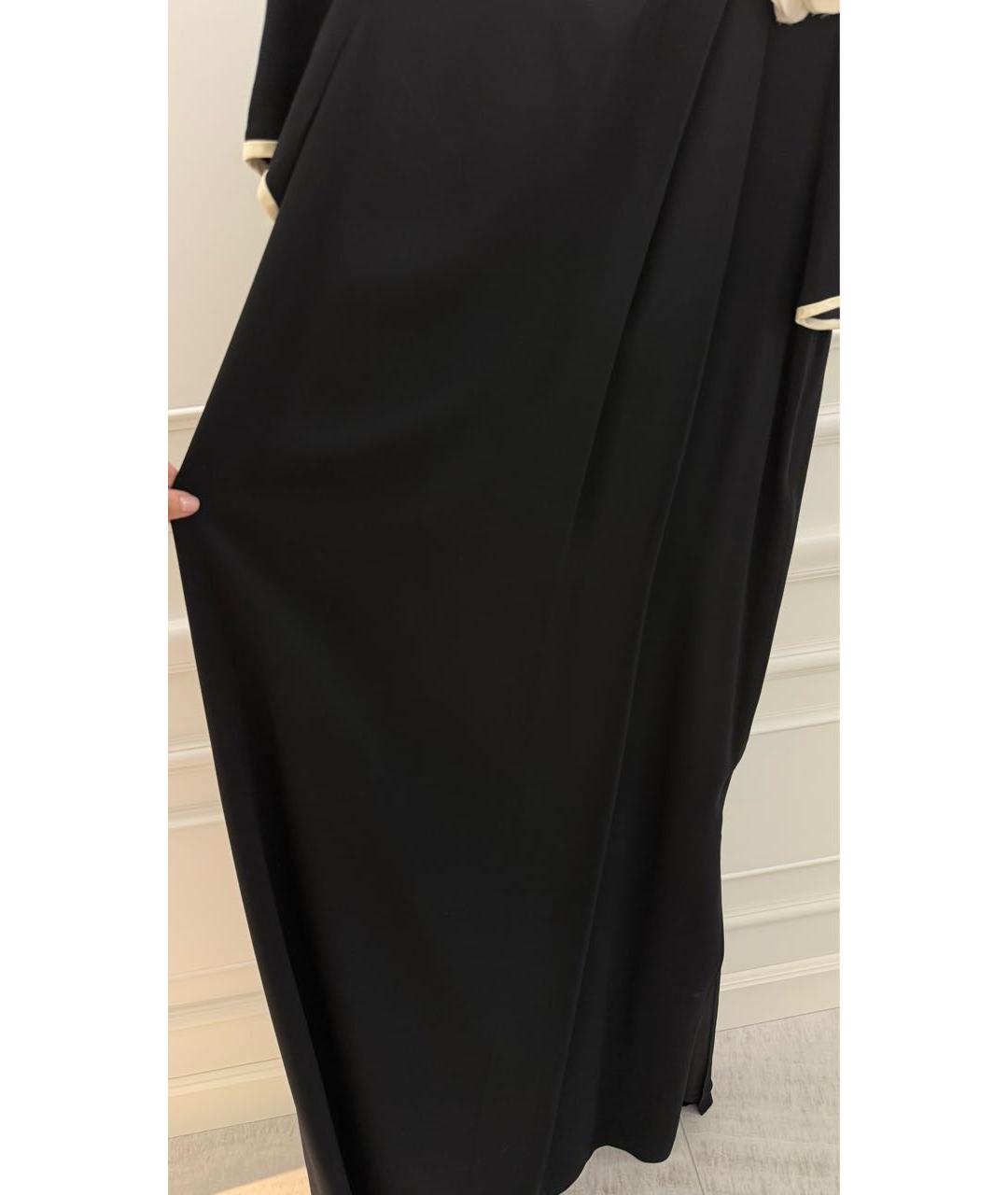 LANVIN Черное вечернее платье, фото 4