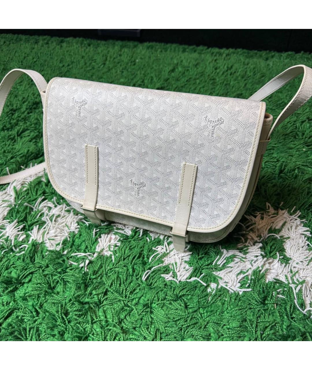 GOYARD Белая сумка на плечо, фото 4
