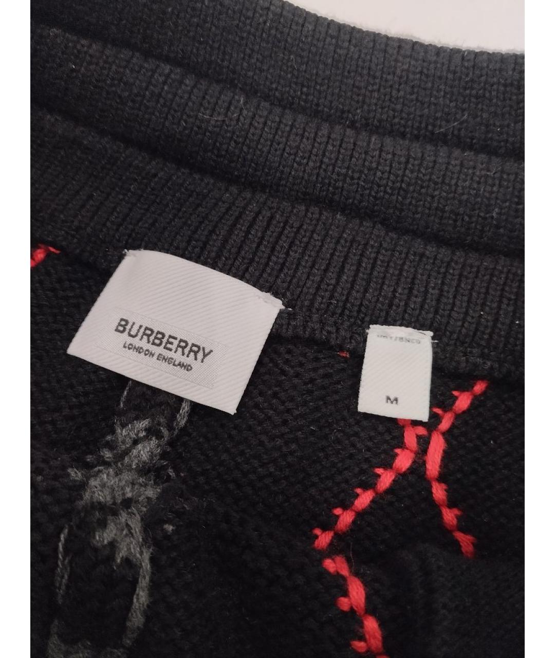 BURBERRY Мульти шерстяные шорты, фото 3
