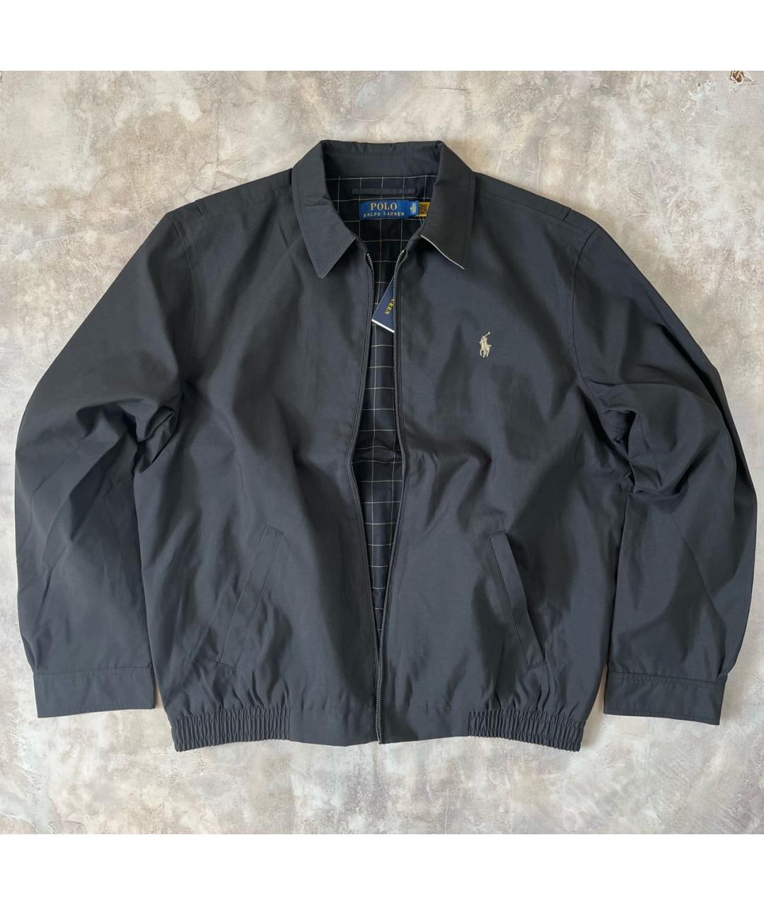 POLO RALPH LAUREN Черная полиэстеровая куртка, фото 7