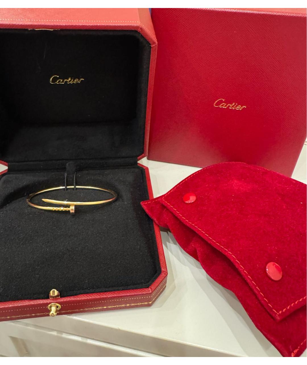 CARTIER Золотой браслет из розового золота, фото 6
