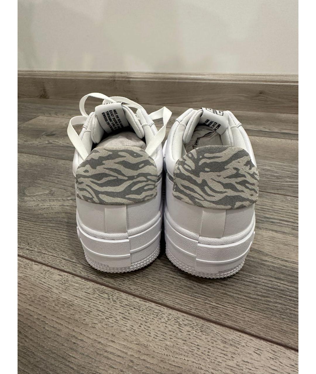 NIKE Белые кожаные кеды, фото 4