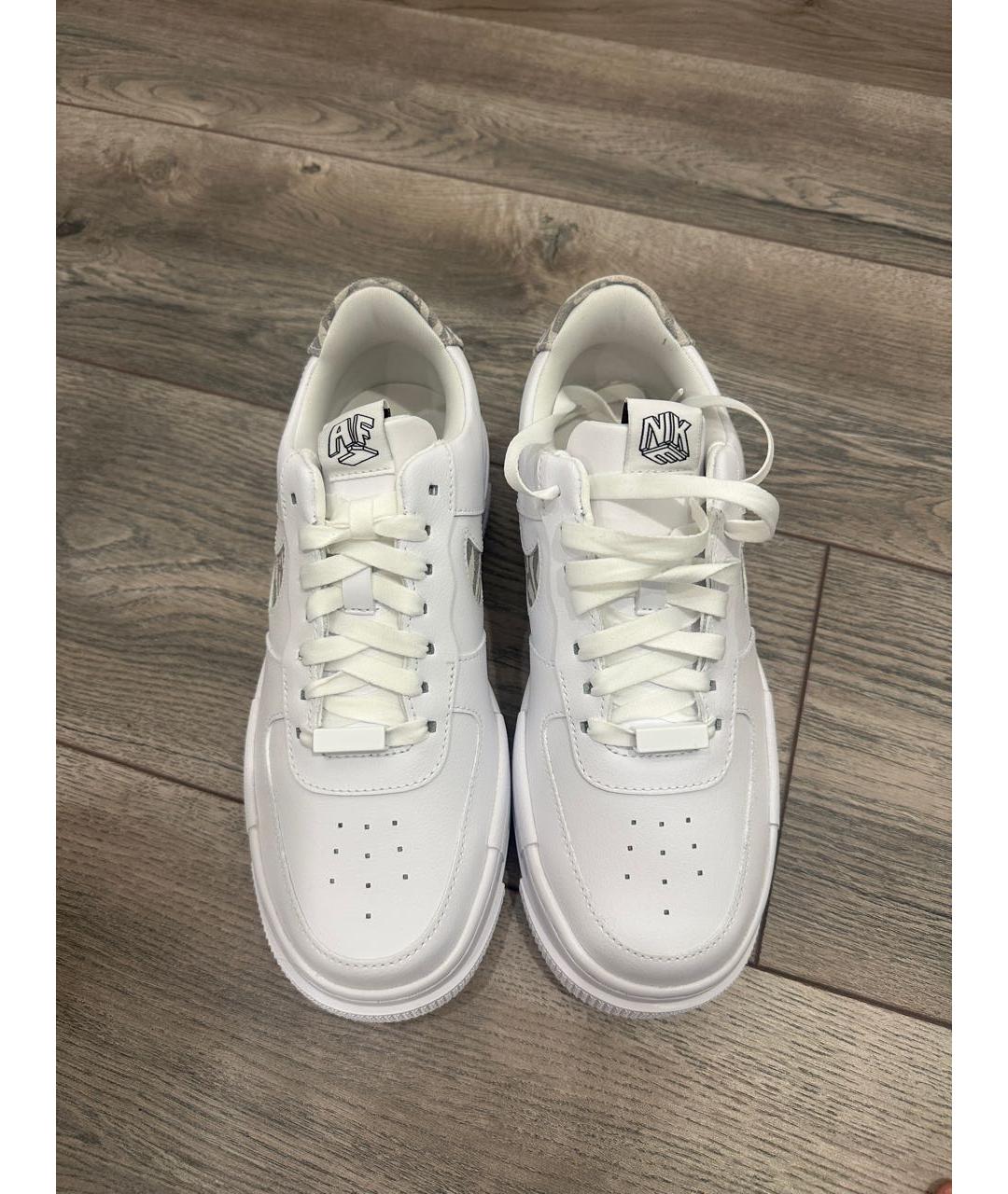 NIKE Белые кожаные кеды, фото 2
