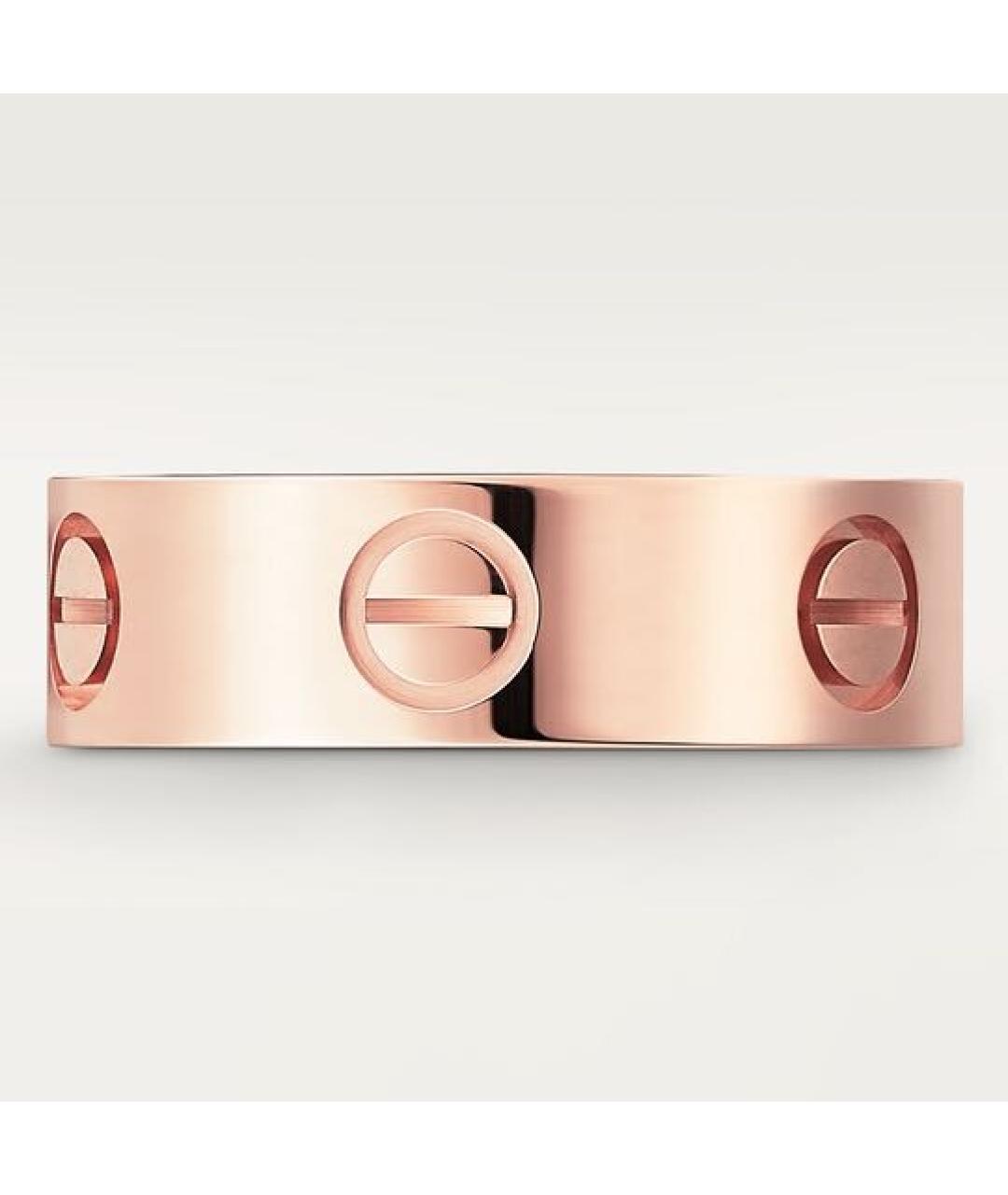 CARTIER Золотое кольцо из розового золота, фото 4