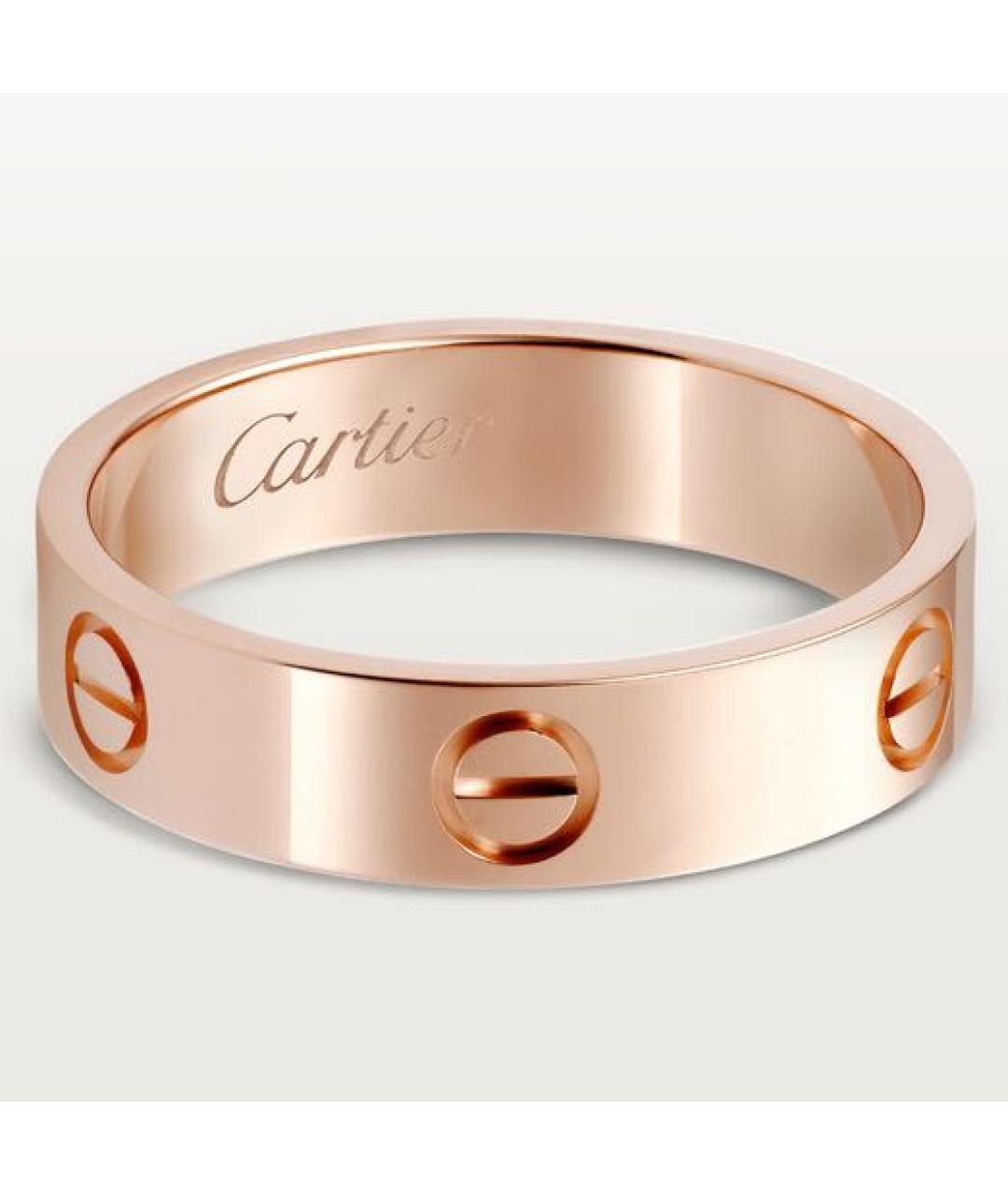 CARTIER Золотое кольцо из розового золота, фото 3
