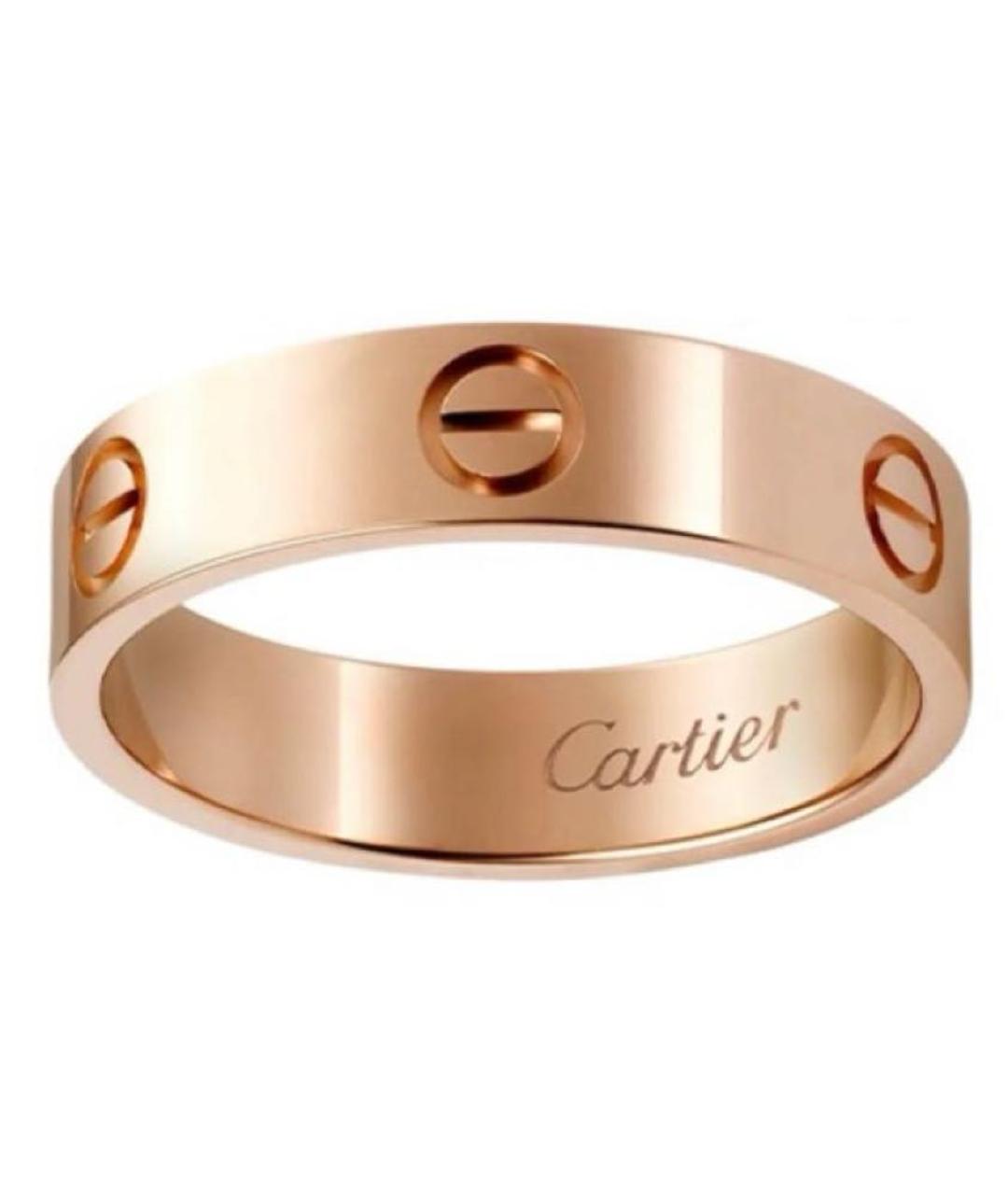 CARTIER Золотое кольцо из розового золота, фото 1