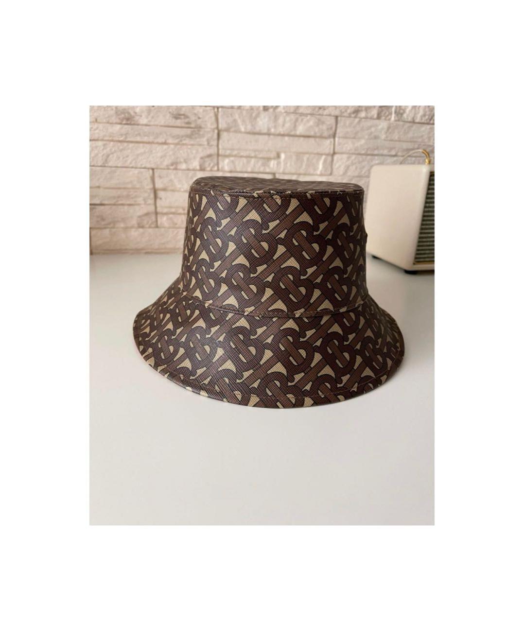 BURBERRY Коричневая панама, фото 3