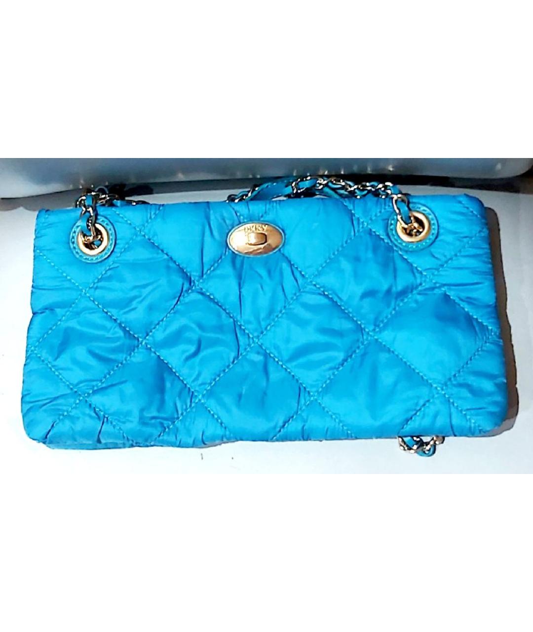 MICHAEL KORS Бирюзовая тканевая сумка через плечо, фото 2