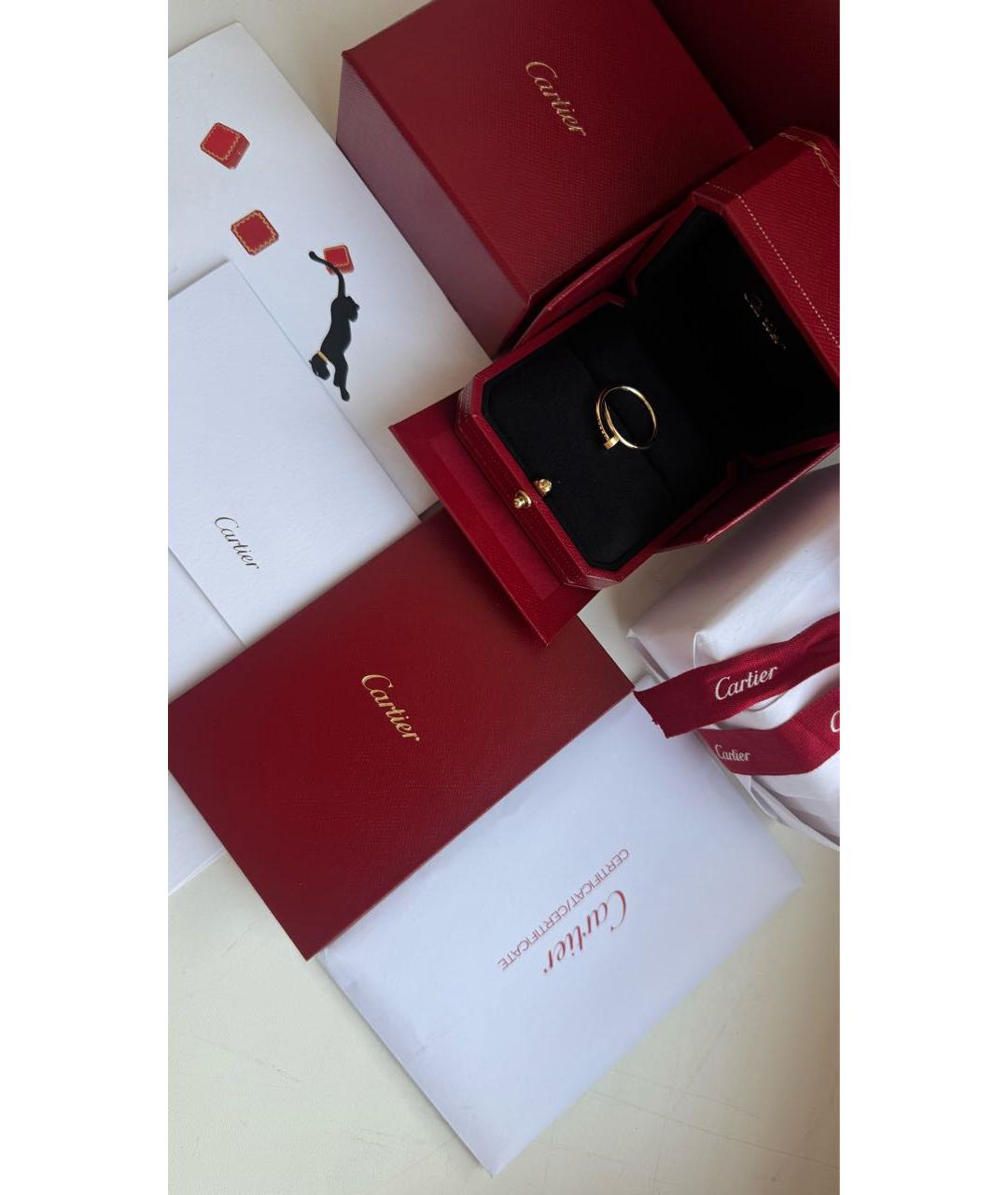 CARTIER Золотое кольцо из желтого золота, фото 5