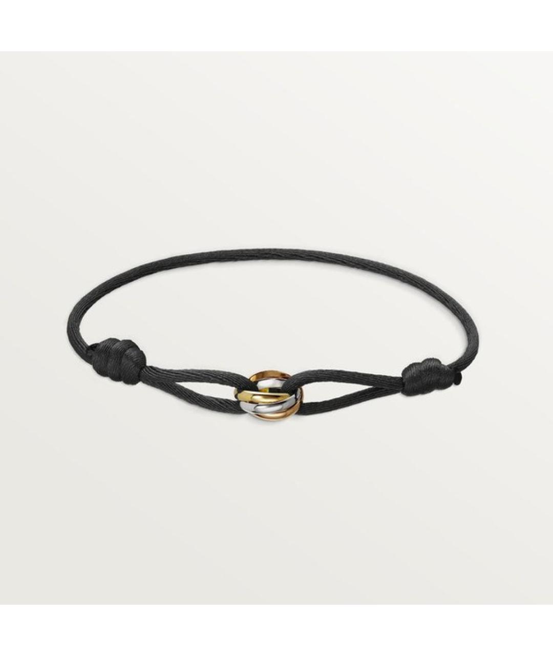 CARTIER Черный браслет из желтого золота, фото 8