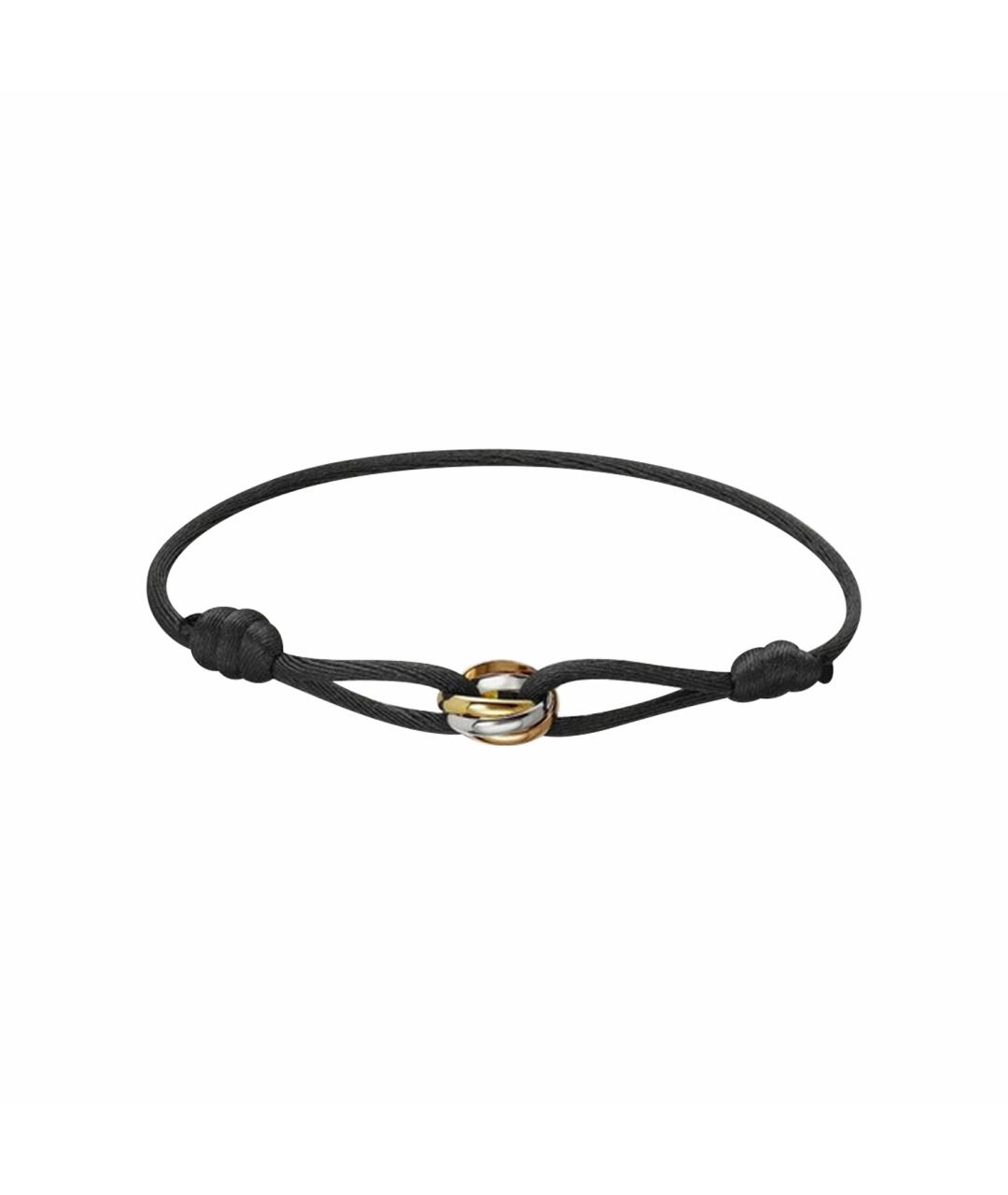 CARTIER Черный браслет из желтого золота, фото 1