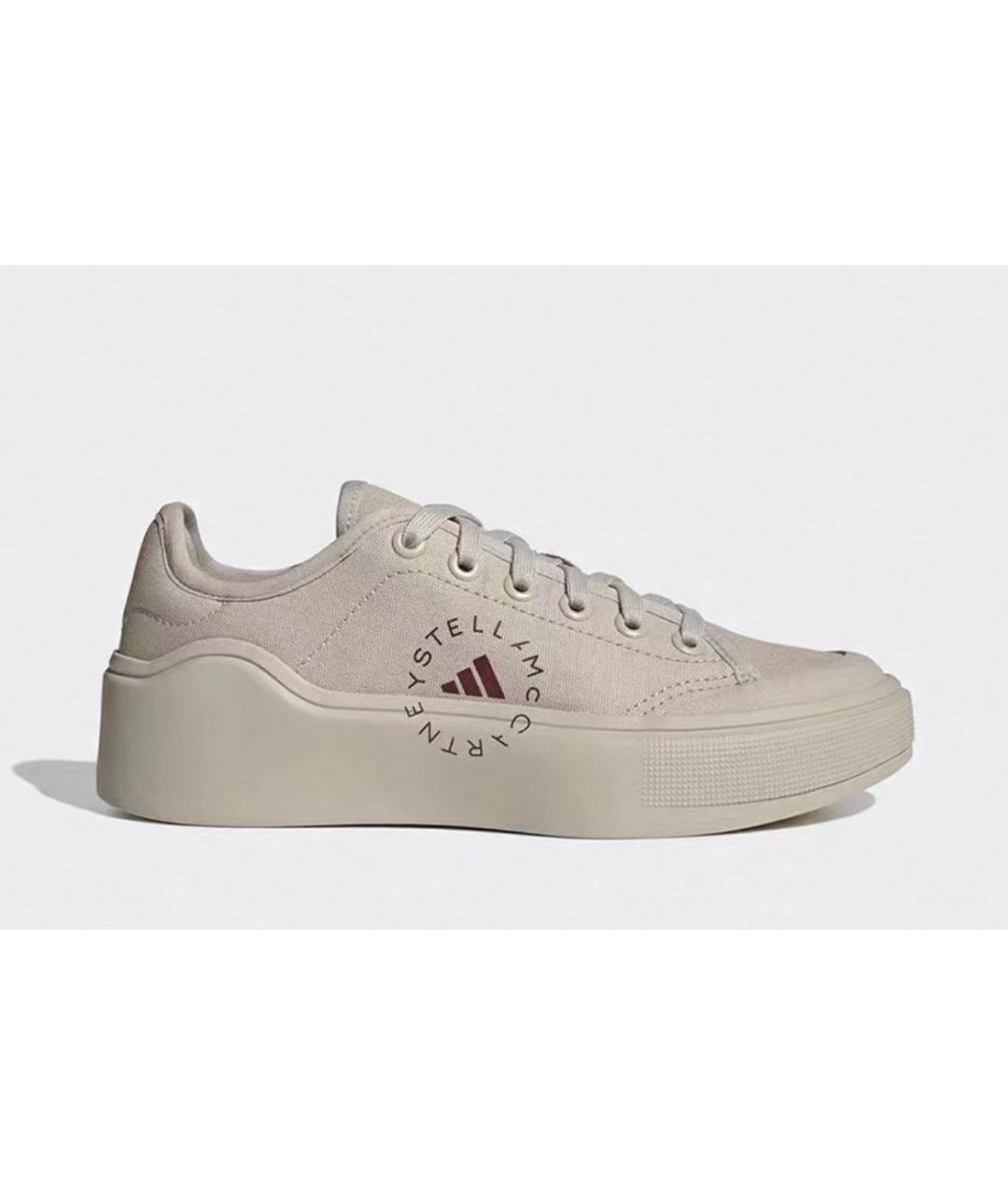 ADIDAS BY STELLA MCCARTNEY Бежевые лодочки на низком каблуке, фото 8