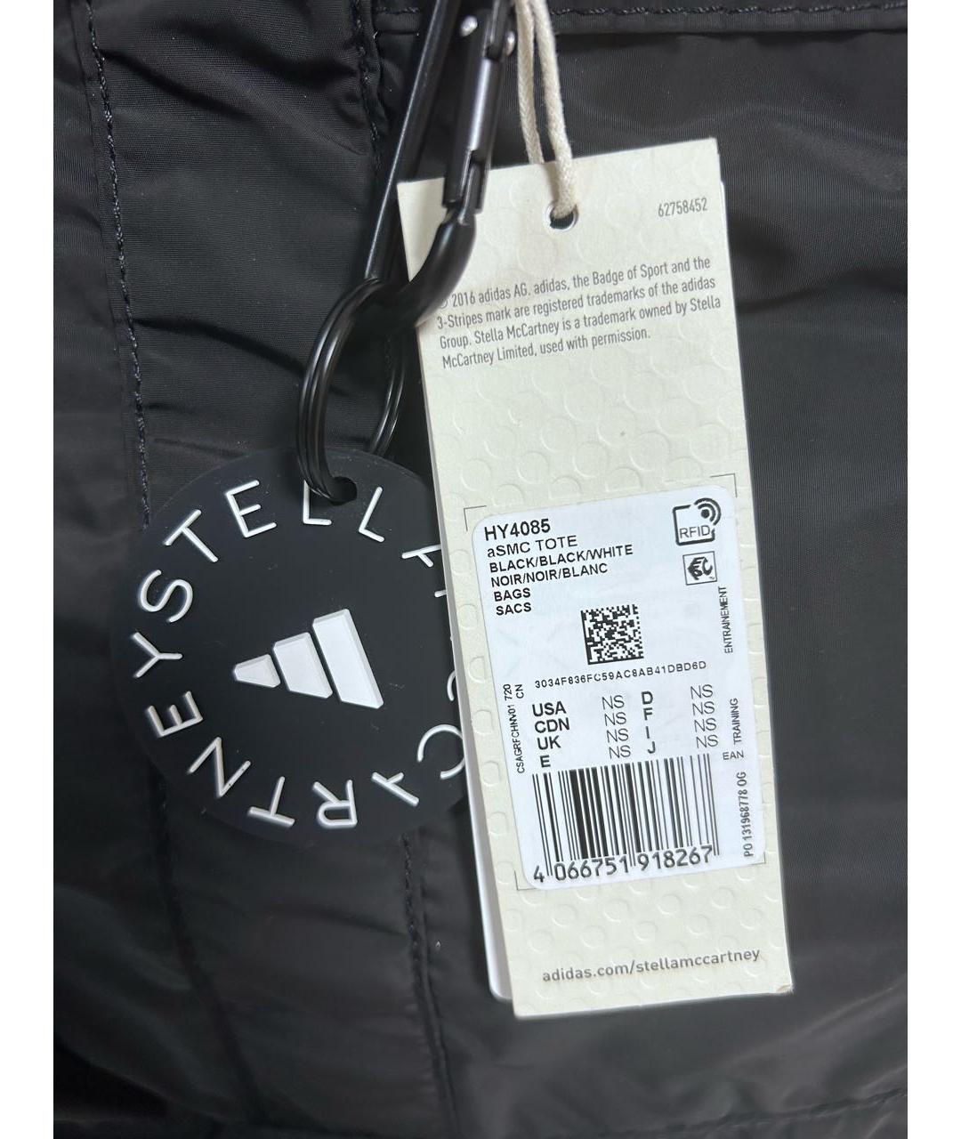 ADIDAS BY STELLA MCCARTNEY Черная сумка тоут, фото 7