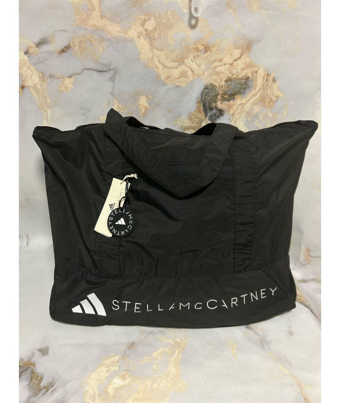 ADIDAS BY STELLA MCCARTNEY Черная сумка тоут, фото 2