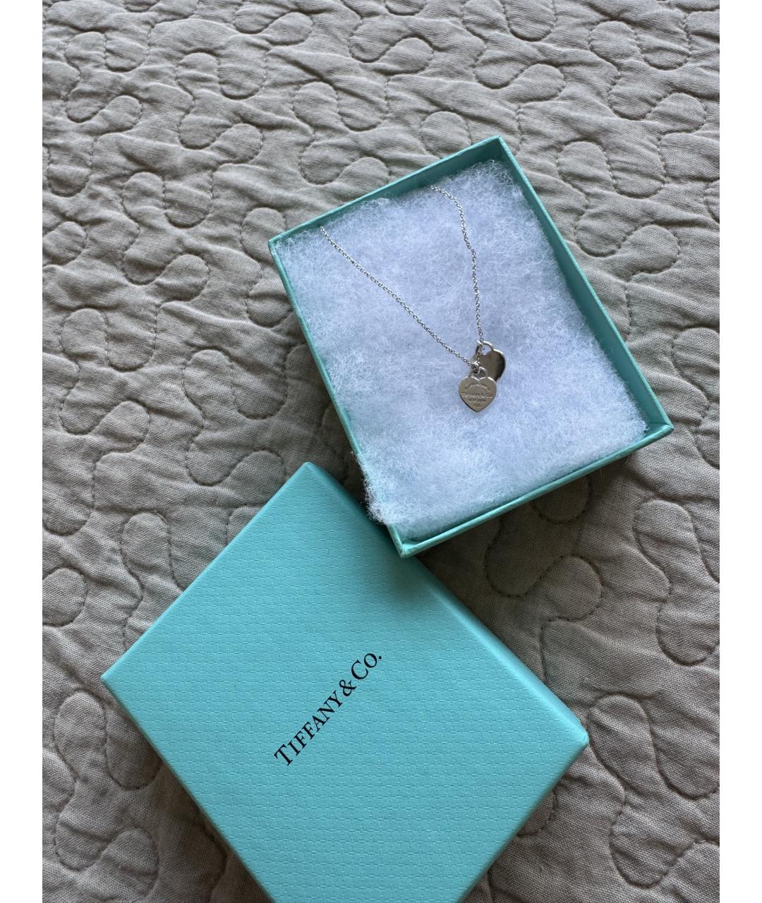TIFFANY&CO Серебряная серебряная подвеска, фото 5