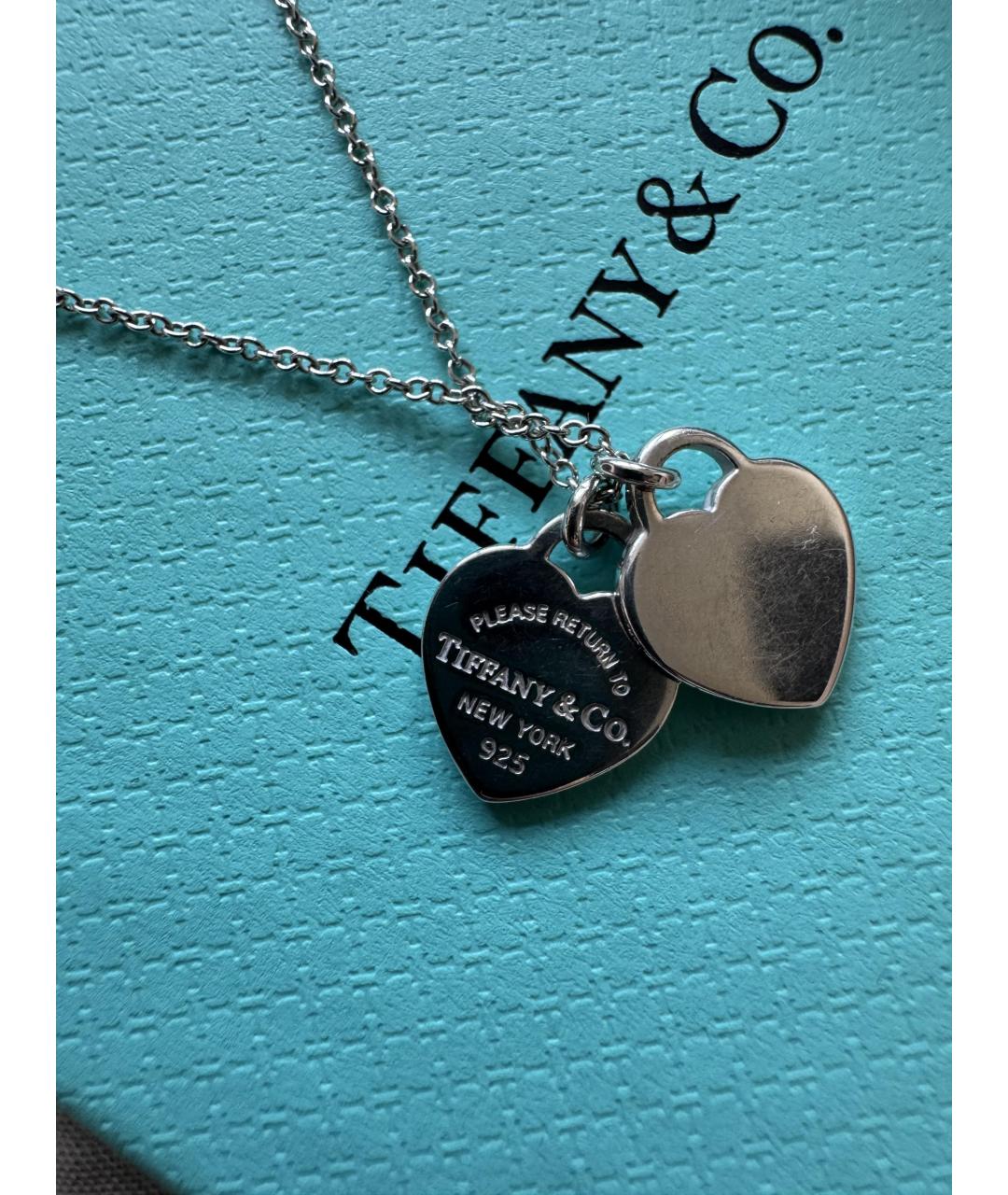 TIFFANY&CO Серебряная серебряная подвеска, фото 2