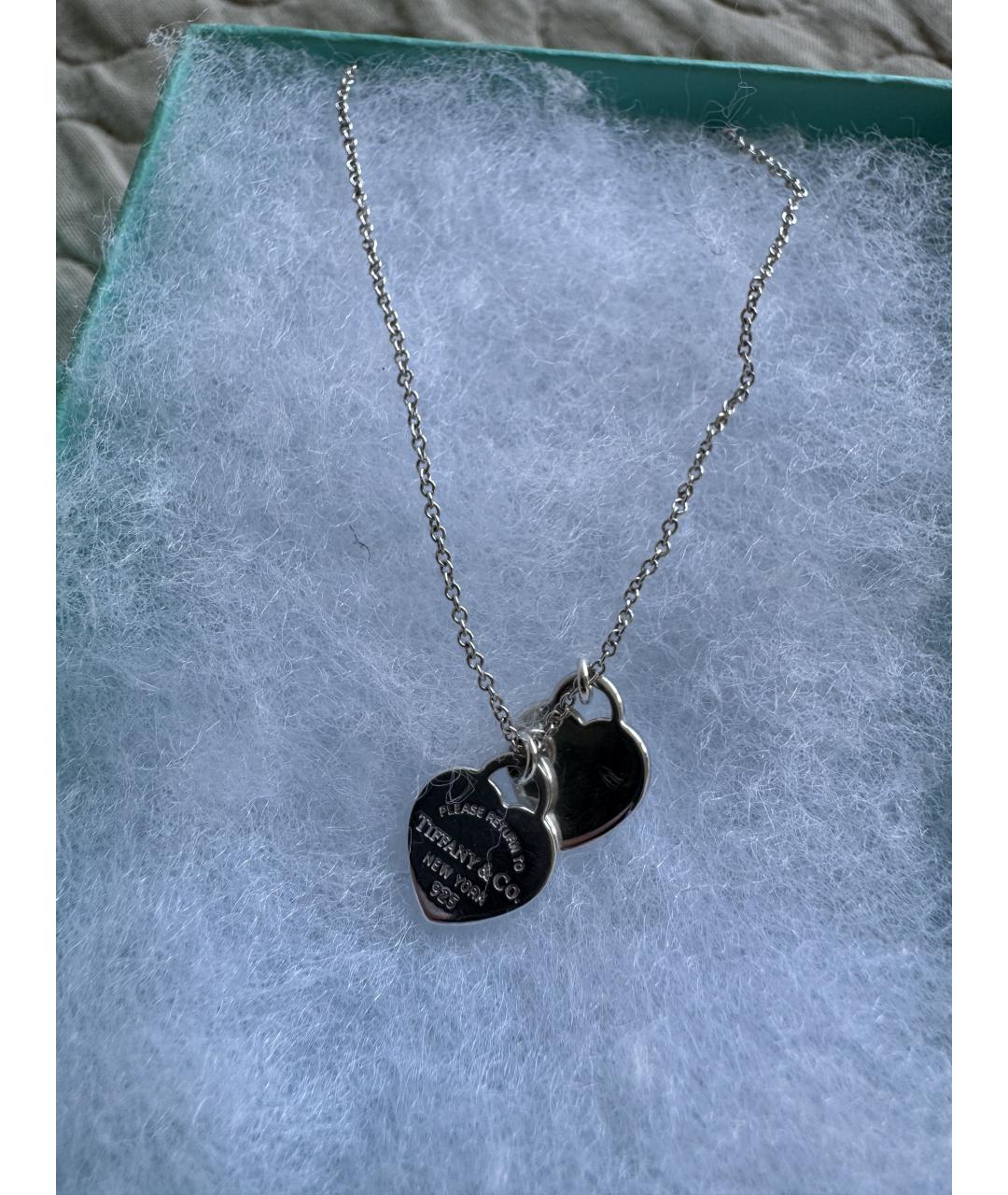 TIFFANY&CO Серебряная серебряная подвеска, фото 6