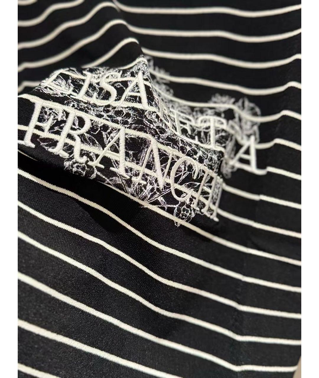 ELISABETTA FRANCHI Черная футболка, фото 6