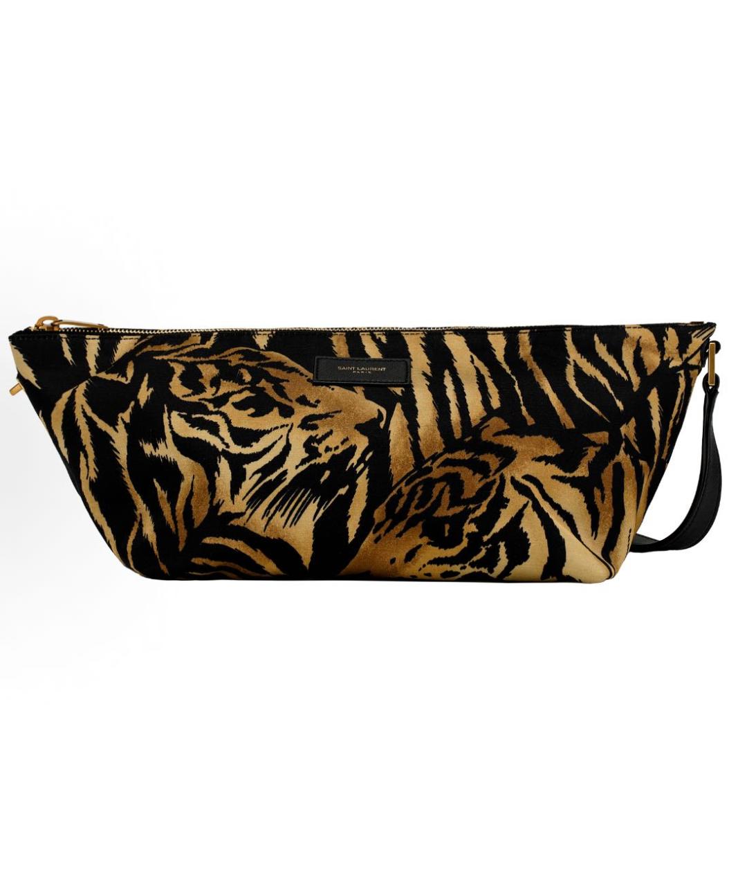 SAINT LAURENT Коричневая сумка через плечо, фото 2