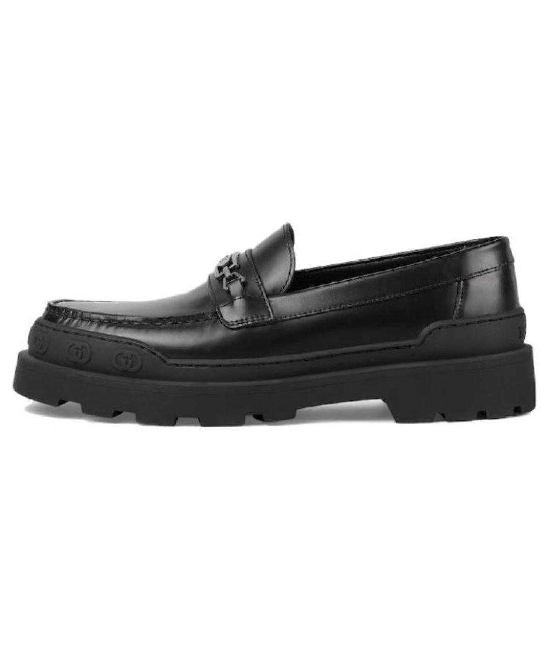 GUCCI Черные кожаные лоферы, фото 6