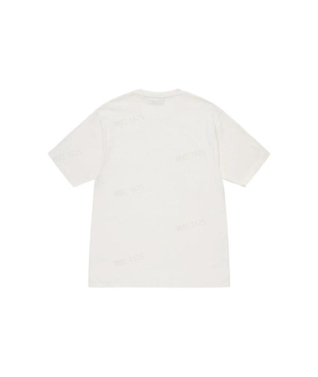 STUSSY Белая хлопковая футболка, фото 2