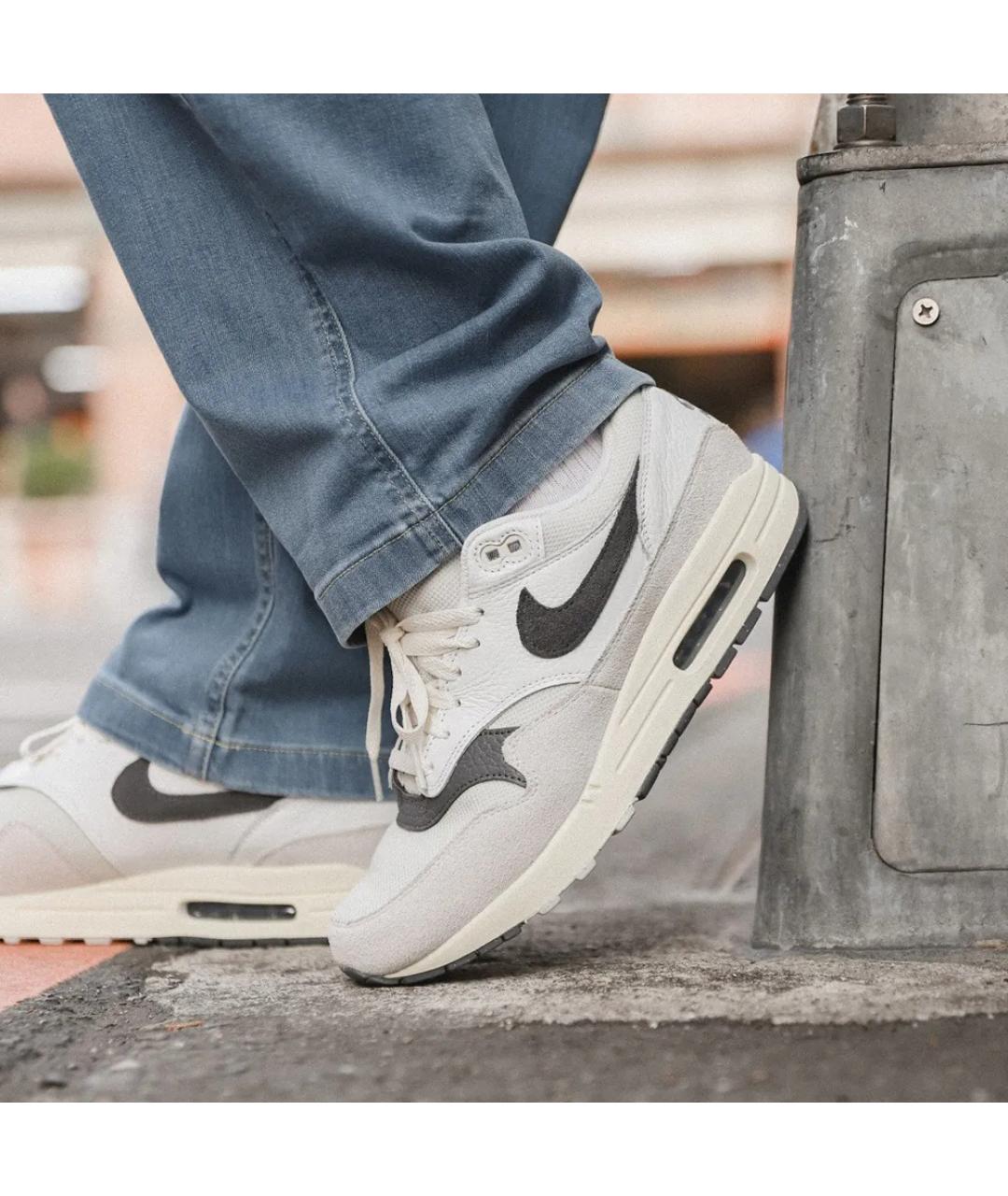 NIKE Серые низкие кроссовки / кеды, фото 9