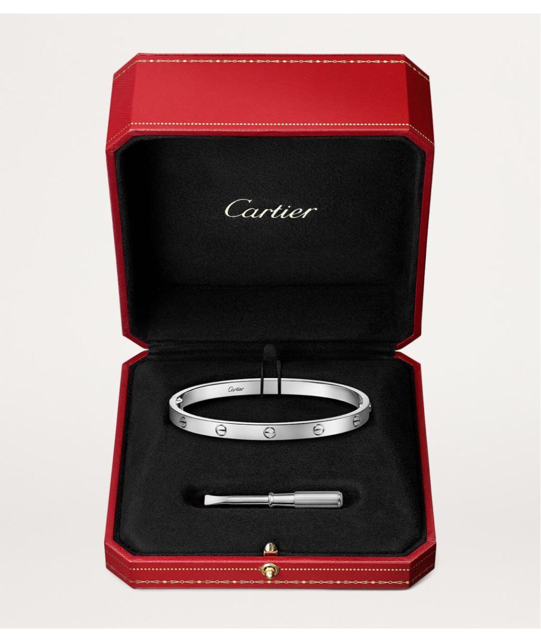 CARTIER Браслет из белого золота, фото 3