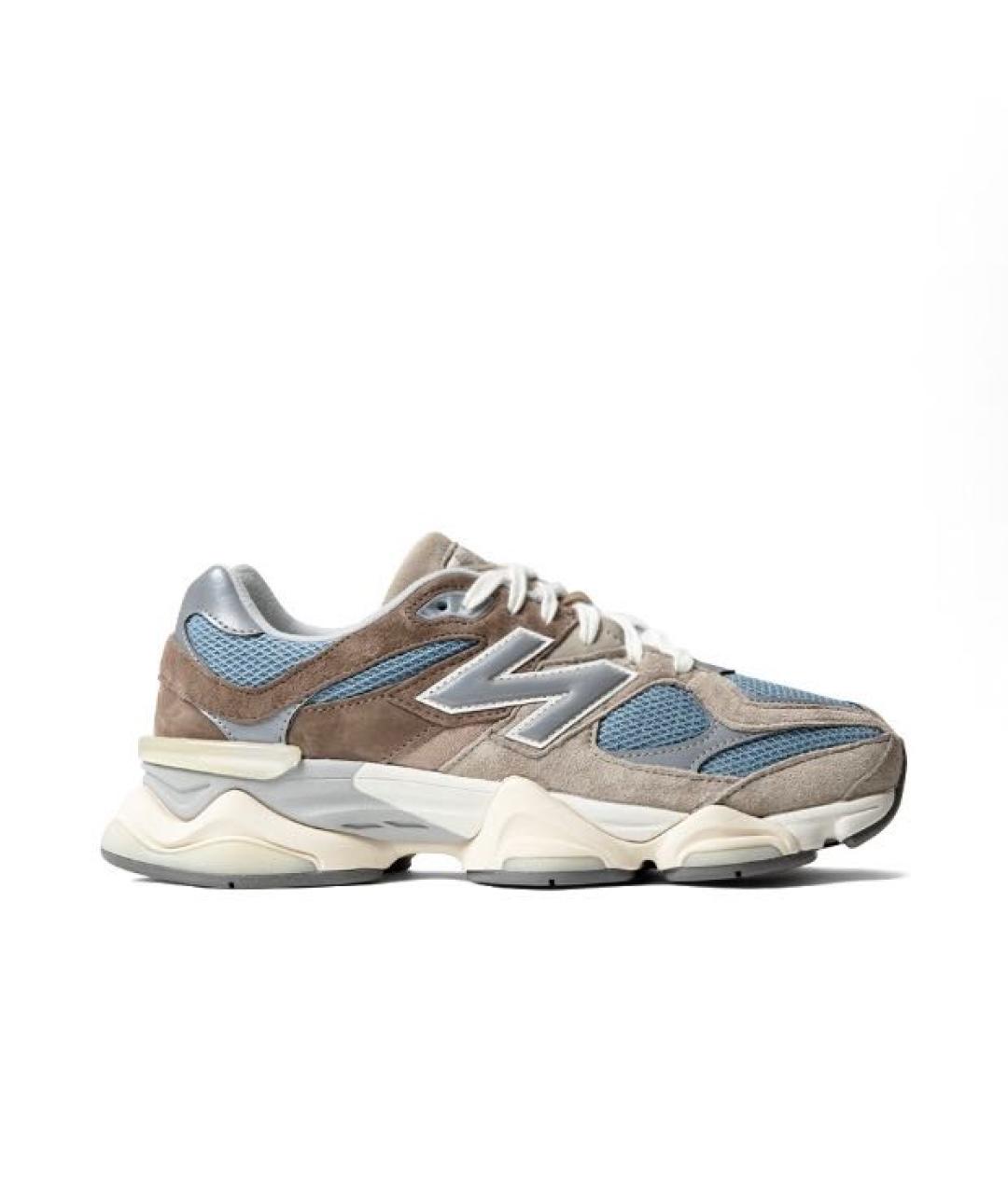 NEW BALANCE Бежевые замшевые кроссовки, фото 5