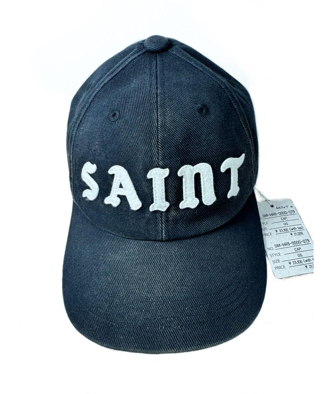 SAINT Mxxxxxx Черная кепка/бейсболка, фото 6