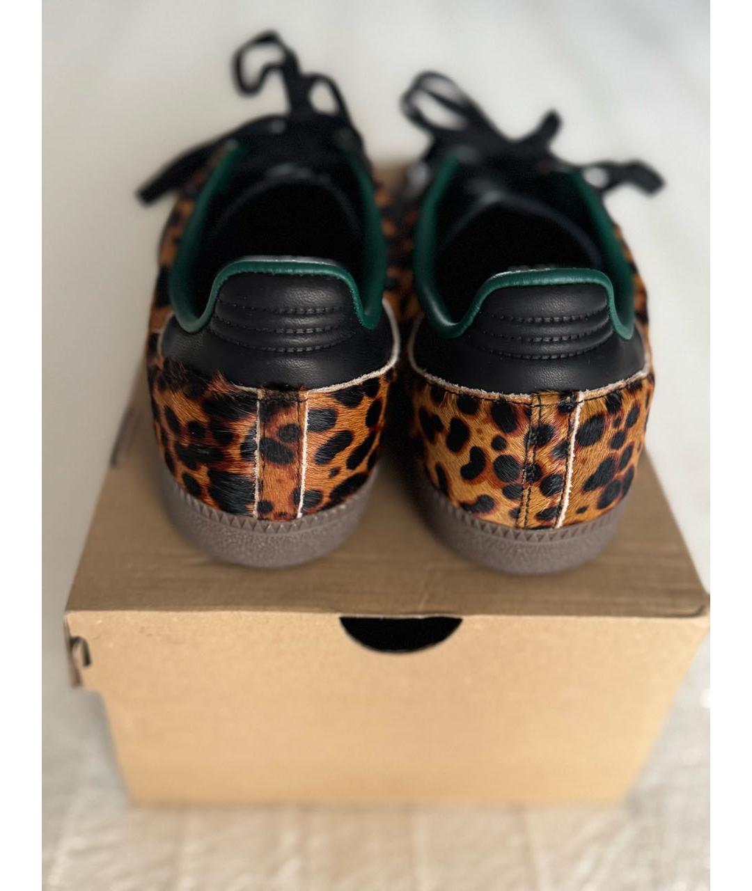 ADIDAS Коричневые кеды, фото 4
