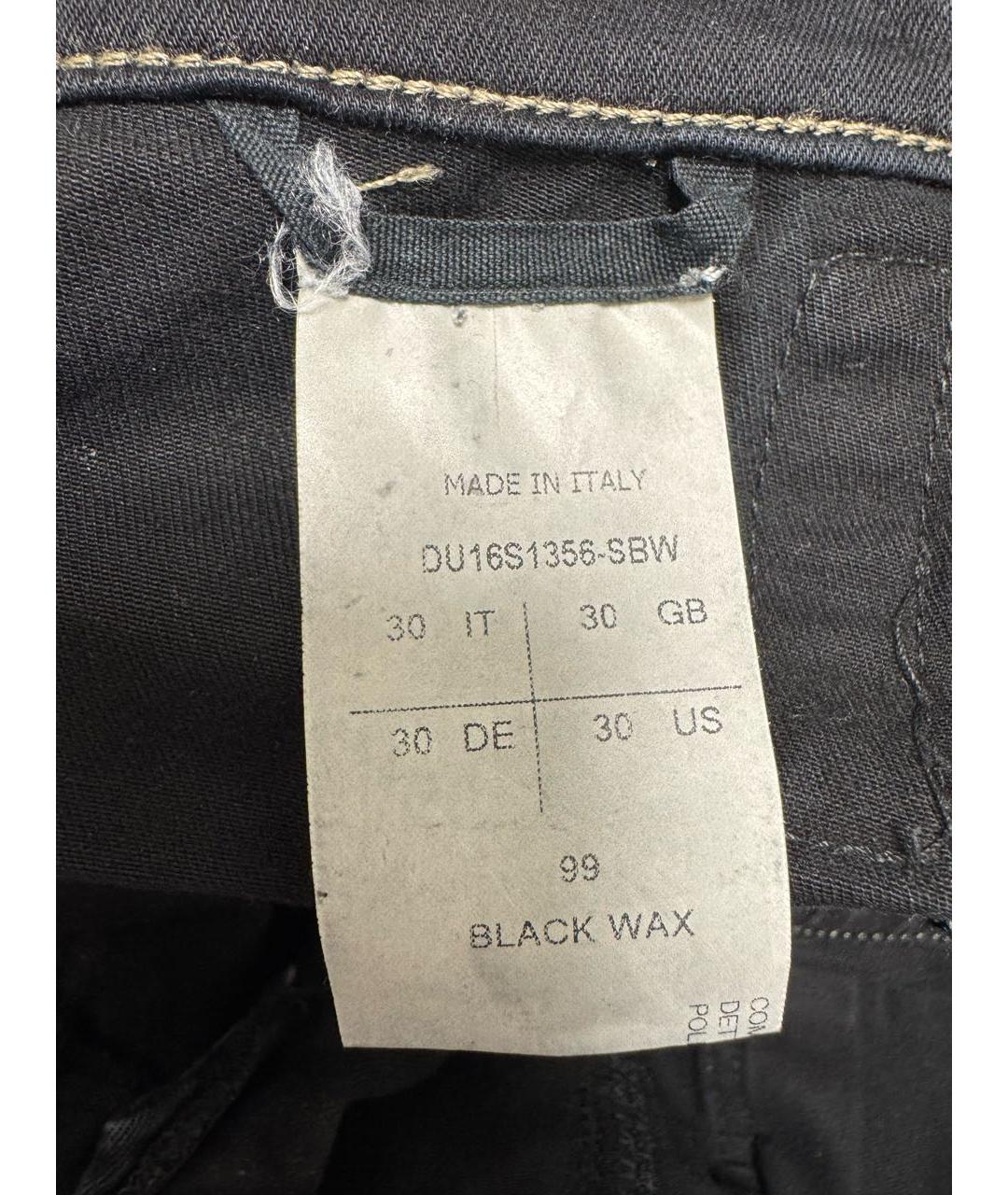 RICK OWENS DRKSHDW Черные джинсы скинни, фото 7
