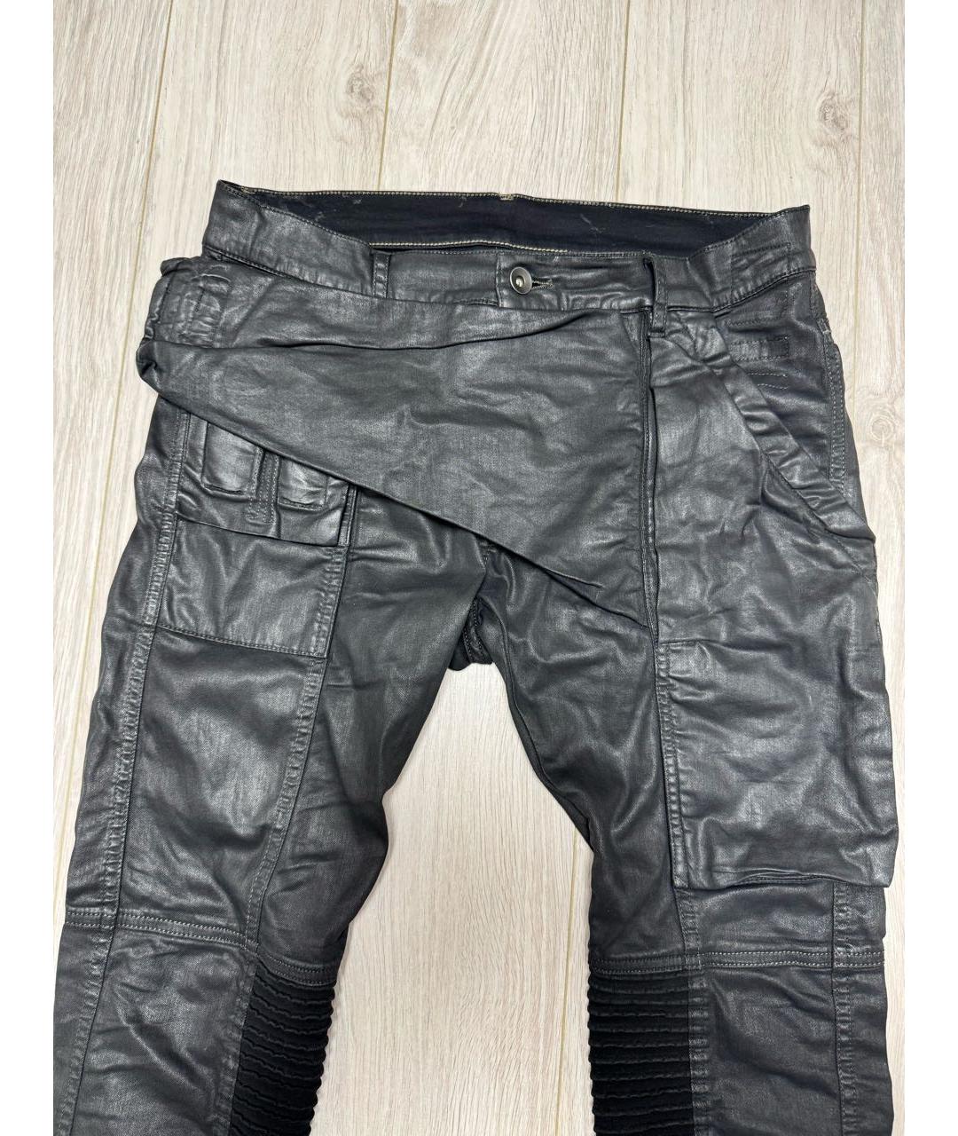 RICK OWENS DRKSHDW Черные джинсы скинни, фото 3