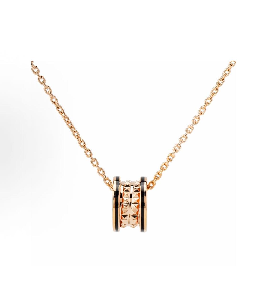 BVLGARI Золотая подвеска из розового золота, фото 4