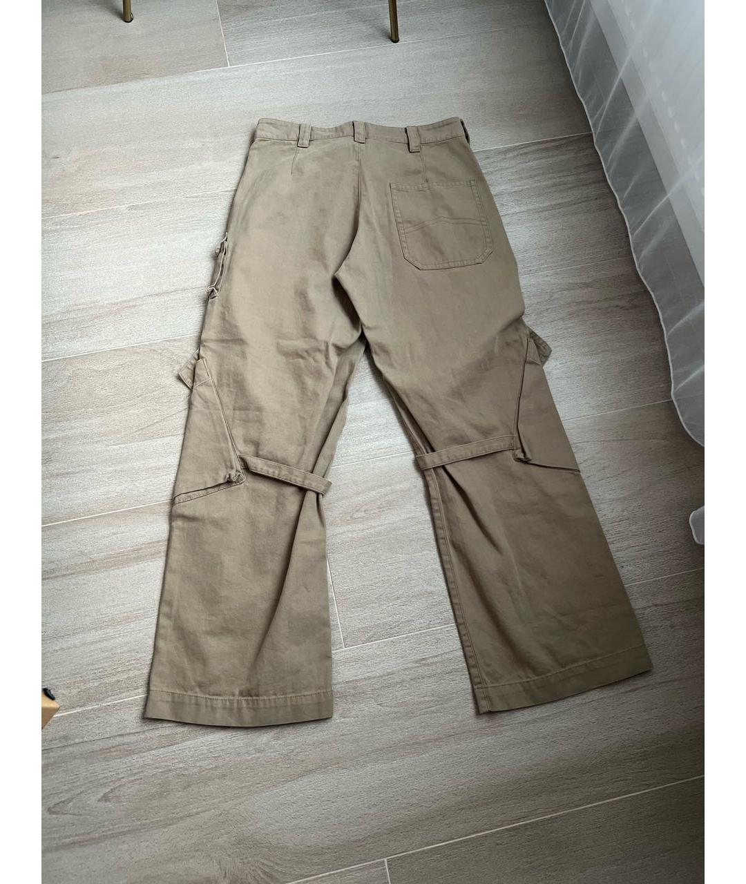 ACNE STUDIOS Бежевые брюки широкие, фото 2
