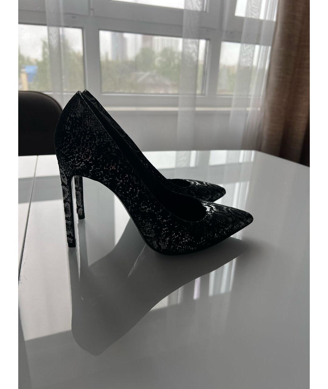 SAINT LAURENT Черные туфли, фото 2