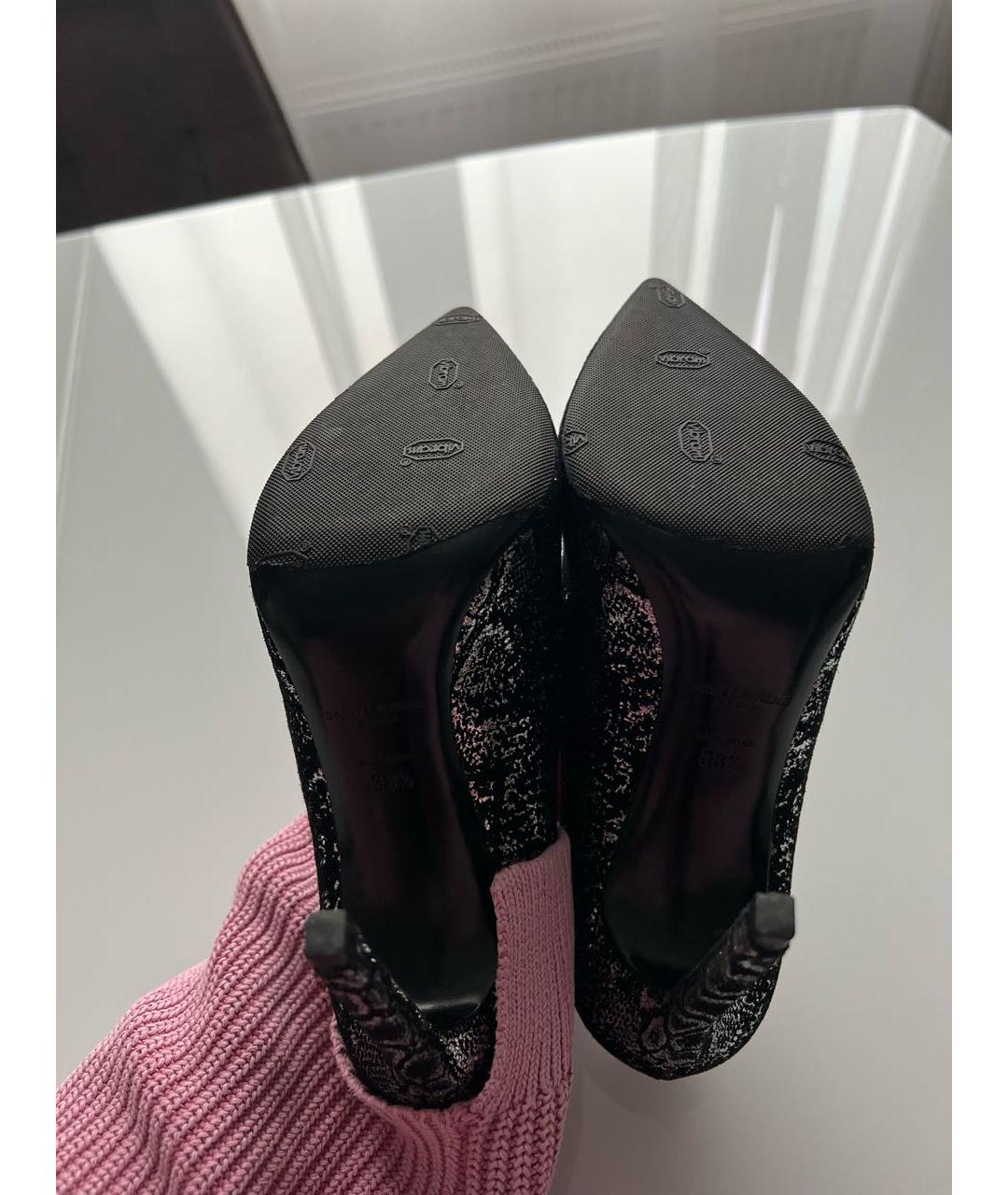 SAINT LAURENT Черные туфли, фото 6